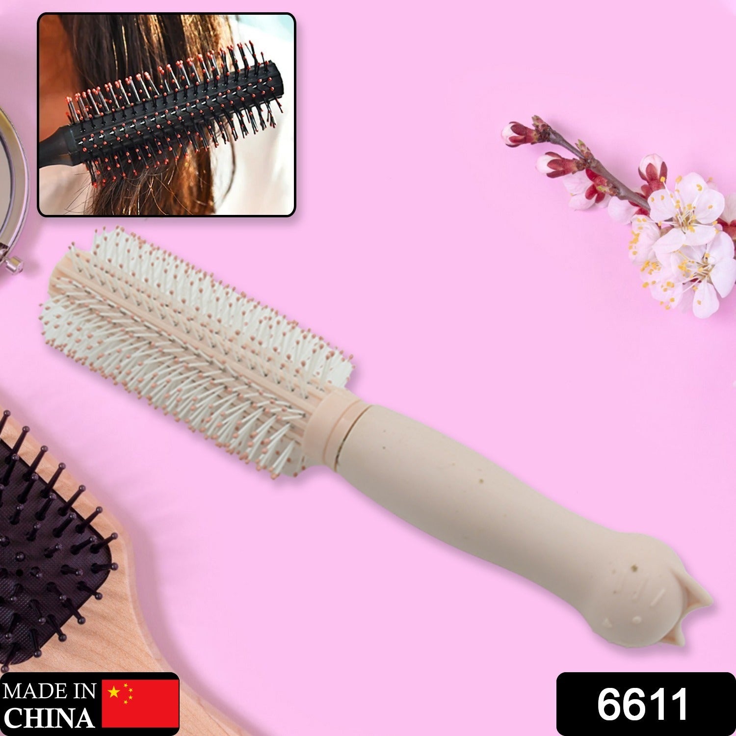 Massage Comb, Air Cushion Massage Hair Brush Ergonomic Matt Disappointment for Straight Curly Hair Cushion Curly Hair Comb for All Hair Types, Home Salon DIY Hairdressing Tool (1 Pc) Massage Comb, Air Cushion Massage Hair Brush Ergonomic Matt Disappointment for Straight Curly Hair Cushion Curly Hair Comb for All Hair Types, Home Salon DIY Hairdressing Tool (1 Pc)